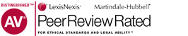 Martindale-Hubbell Peer Review Rated